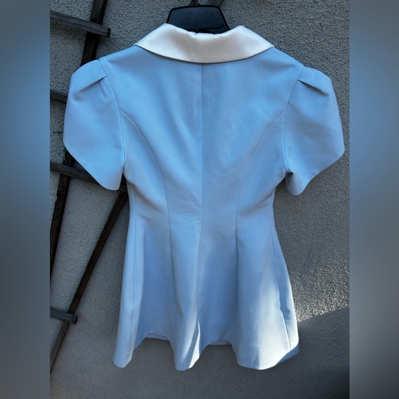 LIKLAB BABY BLUE MINI DRESS BLOGGER FAVORITE NEW WITH TAGS! - Picture 14 of 16